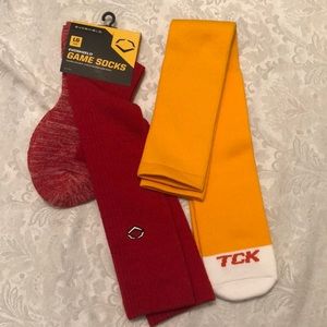 NWT Evoshield baseball socks